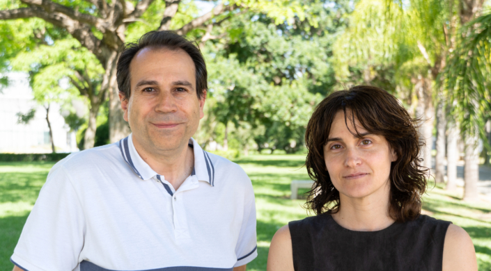 (de izquierda a derecha) José Manuel Serra y María Balaguer