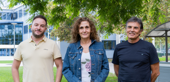 Alberto Blázquez-Moraleja, María Luisa Marín y Francisco Boscá